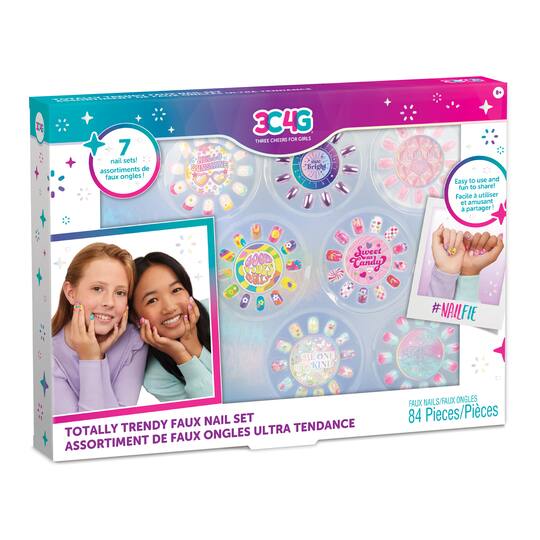 Make It Real™ 3C4G Totally Trendy Faux Nail Set
